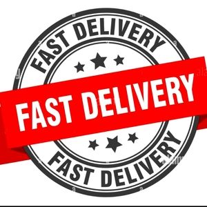 Fast shipping, same day or next day